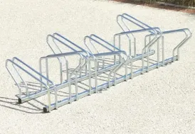 Râtelier à vélos en acier Mottez
