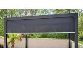 Store latéral pour pergola bioclimatique Actual côté 4 m