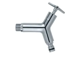 Robinet 3/4'' chromé pour cuve d’eau de pluie Garantia - Modern Line
