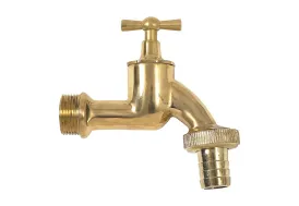 Robinet 3/4'' en laiton avec embout cannelé pour cuve Garantia