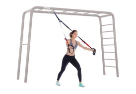 Barre de gymnastique en inox pour aire de jeux - DICE