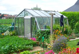 Serre ACD Prestige S206H aluminium et verre trempé 4 mm 16,91 m²