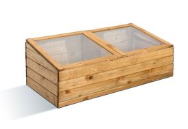 Mini Serre de Jardin en Bois Autoclave Burger - Serre Châssis 100 cm