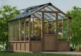 Serre de jardin en bois et polycarbonate Canopia Natura