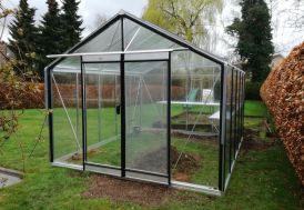 Serre ACD Prestige R305H aluminium et verre trempé 4 mm 11,35 m²