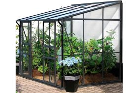 Serre de jardin Melissa 5200 de Lams avec 2 portes simples 60 cm