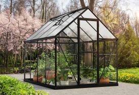 Serre de jardin en aluminium et polycarbonate Hybrid