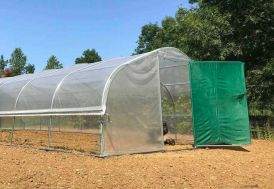 Serre de jardin en polyéthylène serre tunnel Tonneau 30 m²
