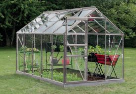 Serre Jardin Aluminium Verre Lily 6,2 m² – Plusieurs Coloris