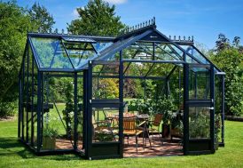 Serre orangerie en verre trempé Juliana