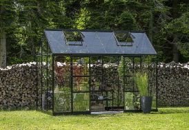 Serre de jardin en verre trempé Halls ICON Planthouse 6