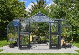 Serre orangerie en verre trempé Juliana