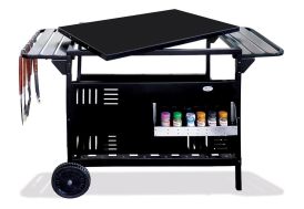 Servante Modulable avec Plateau en Acier 135x64x79 (l,l,h)