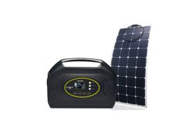 Batterie nomade solaire Izywatt 1000 et panneau souple 120 W Orium