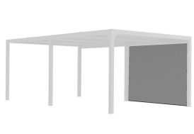 Store latéral en PVC tissé pour pergola bioclimatique Foresta