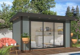 Studio de jardin en bois peint Palmako