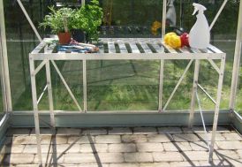 Table 1 plateau Aluminium anodisé