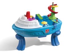 Jeux d'extérieur pour enfant table eau et sable bateau 