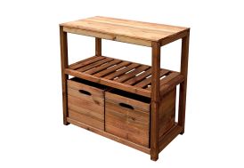Table de rempotage en bois de pin traité