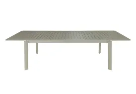 Table de jardin extensible en aluminium