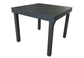 table de jardin en aluminium avec rallonge pour 4 à 12 personnes