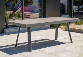 Table de Jardin Extensible Aluminium et Céramique DCB Garden Stockholm