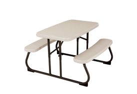 Table de pique-nique pour enfant en acier et PEHD Lifetime