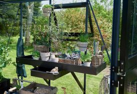 Table de rempotage pour serre Juliana