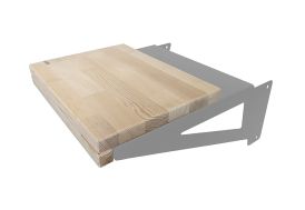 Planche à découper en bois pour tablette latérale de brasero plancha Remundi Zelos