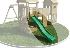 Toboggan pour Aire de Jeux Funny