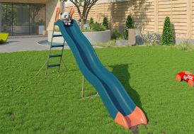 Toboggan de jardin en plastique Aléo by Trigano