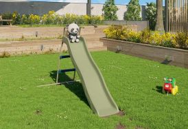 Toboggan en plastique Aléo by Trigano