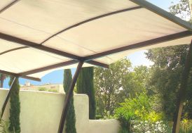 Toile polyester 350 gr/m² et PVC pour pergola Sydney Couleurs du Monde