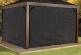 Rideaux pour pergola Valencia 12 x 12 de Sojag en polyester