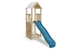 Aire de jeux avec toboggan, escalade, bac à sable Sunny Xperience 2 Trigano