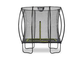 Trampoline avec Filet de Sécurité Exit Toys Silhouette 153 x 214 cm Noir