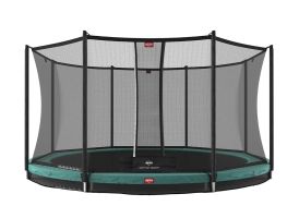 Trampoline pour enfants avec filet de sécurité 