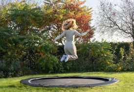 Trampoline rond enterré Exit Toys InTerra