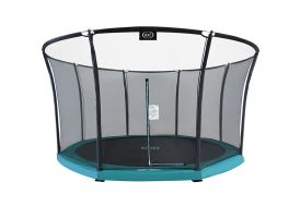 Trampoline enterré en acier