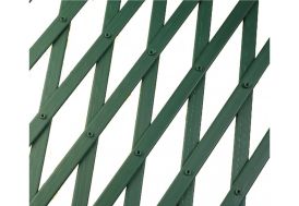 Panneau brise-vue déplié vert foncé PVC