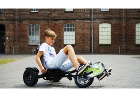 Tricycle Couché pour Enfant Exit Toys Trike Pro 100 Noir Conduit par Enfant
