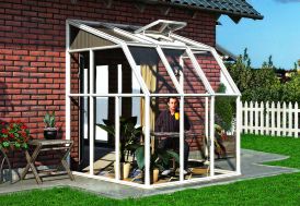 Véranda en kit PVC polycarbonate Sunroom 2 x 2 m Canopia by Palram