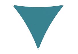 Voile d'ombrage bleu triangulaire 5 x 5 x 5 m Ingenua Umbrosa