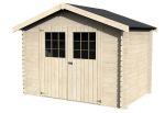 Abri de jardin bois brut Flodova
