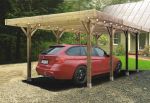 Carport Bois Autoclave Modulable 4 x 5 m