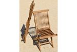 Chaise de Jardin Pliante en Bois de Teck Denpasar (Lot de 2)