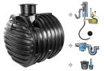Cuve recuperateur eau Clever M 6000 L
