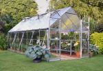 Serre de jardin en aluminium et polycarbonate Balance – Silver 2,44 m