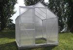 Serre de Jardin en Aluminium et Polycarbonate Alvéolaire Diamant 46