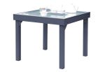 Table de Jardin Extensible Modulo 90x90/180x72cm (l,l,h) 4 coloris